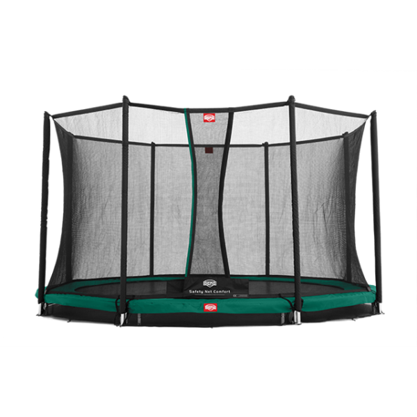 Trampolina BERG InGround Champion 270 - 430 z siatką Comfort
