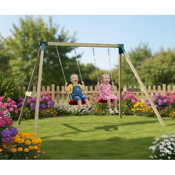 Huśtawka dwuosobowa Fly light Fungoo