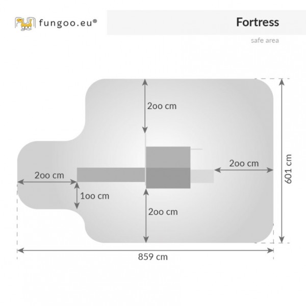 Wieża Fortress Teak Fungoo