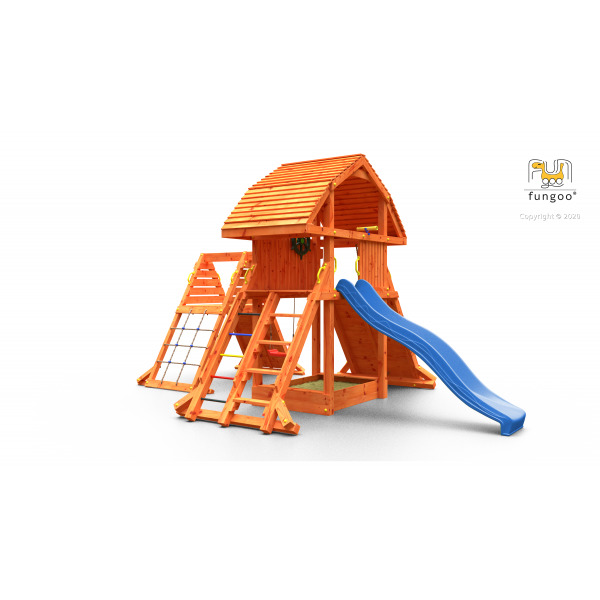 Plac zabaw Giant Spider Red Teak Fungoo