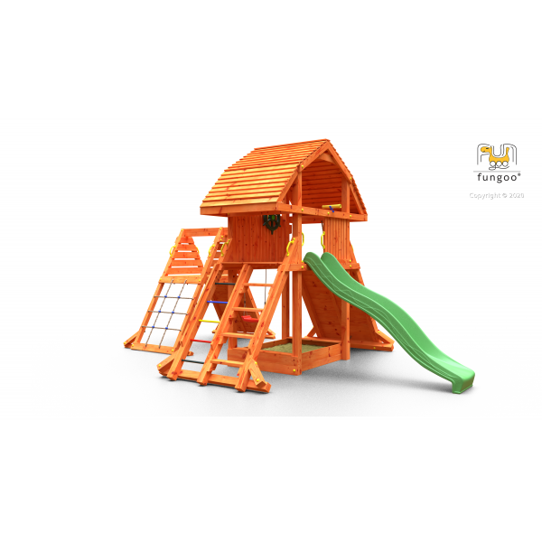 Plac zabaw Giant Spider Red Teak Fungoo