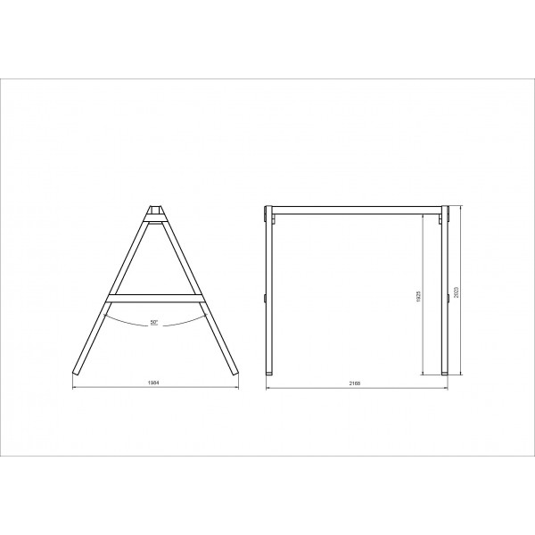 Huśtawka dwuosobowa Max-Play Swing Fungoo