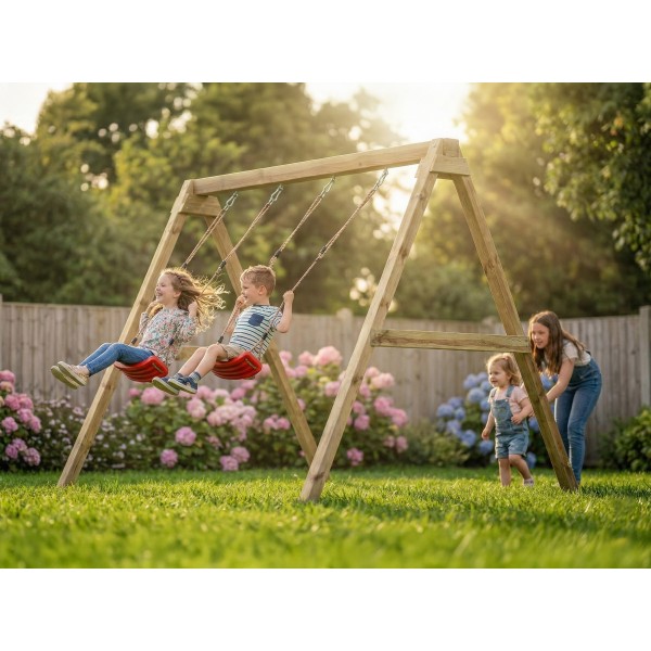 Huśtawka dwuosobowa Max-Play Swing Fungoo