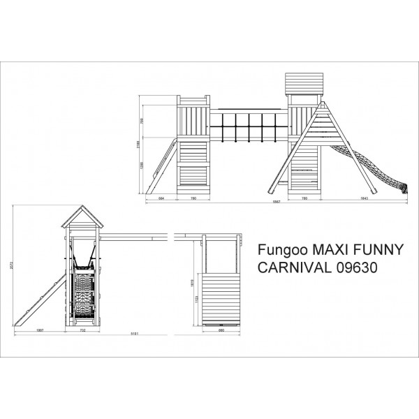Plac Zabaw Maxi Funny Carnival Fungoo