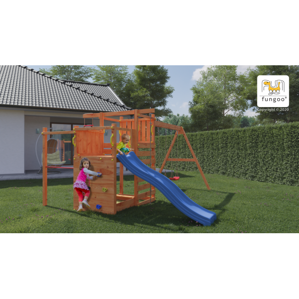 Zestaw sprawnościowy Climbing Star 3 Teak Fungoo