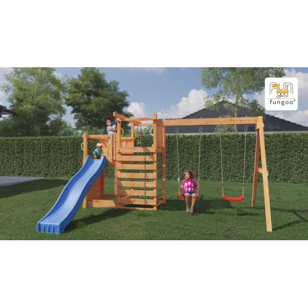 Zestaw sprawnościowy Climbing Star 3 Teak Fungoo