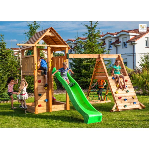 Plac zabaw Fortress Spider Teak Fungoo