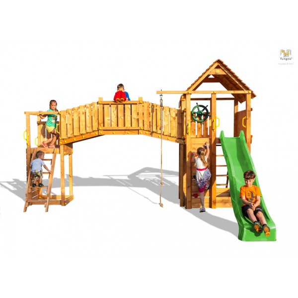 Plac zabaw Rainbow Fortress Tip Top Teak Fungoo