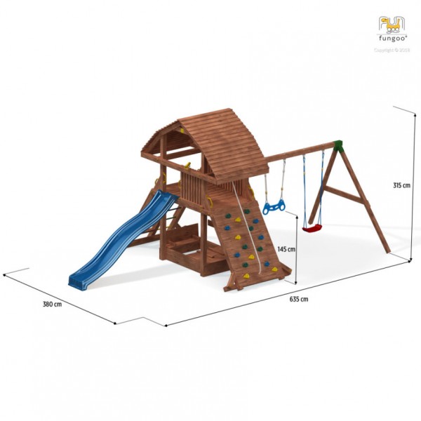 Plac zabaw Giant Move Beach Teak Fungoo
