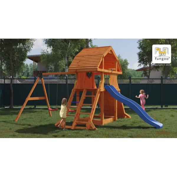 Plac zabaw Giant Move Red Teak Fungoo