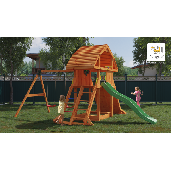 Plac zabaw Giant Move Red Teak Fungoo