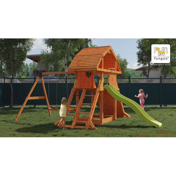 Plac zabaw Giant Move Red Teak Fungoo