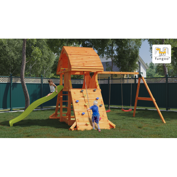 Plac zabaw Giant Move Red Teak Fungoo
