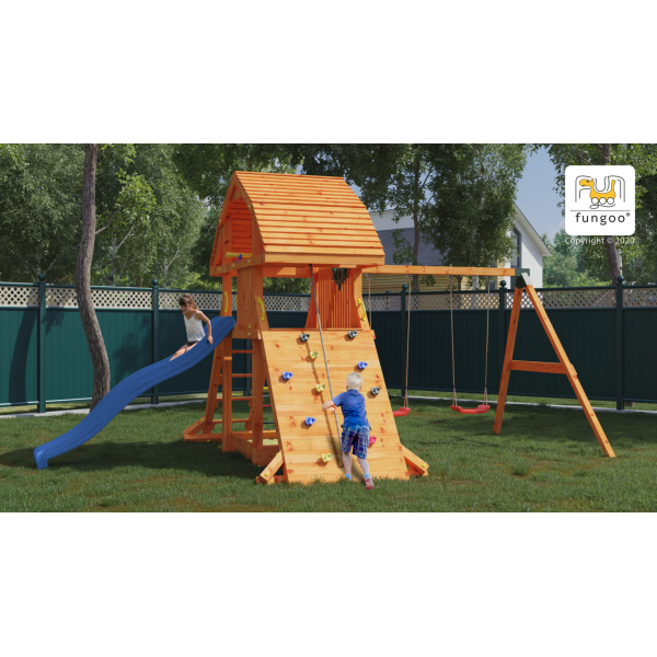 Plac zabaw Giant Move Red Teak Fungoo