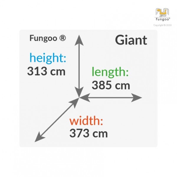 Wieża drewniana Giant Fungoo