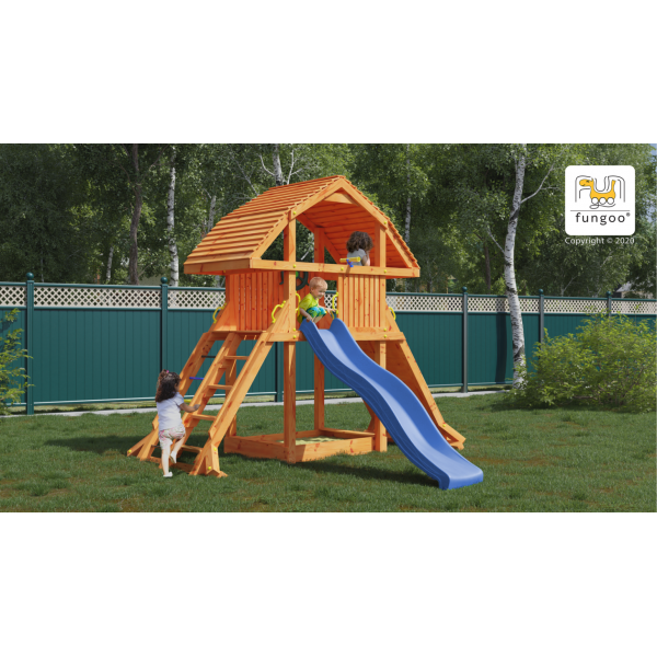 Wieża drewniana Giant Teak Fungoo