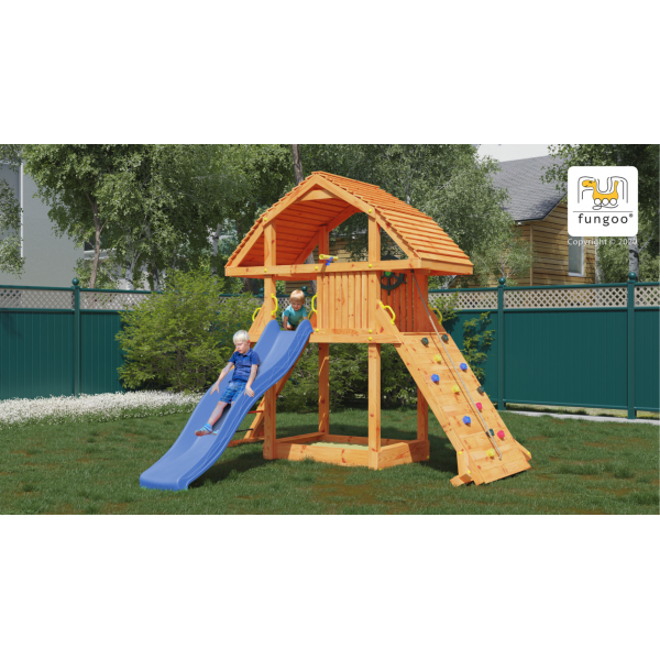 Wieża drewniana Giant Teak Fungoo