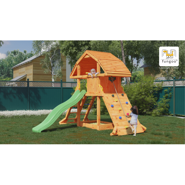 Wieża drewniana Giant Teak Fungoo