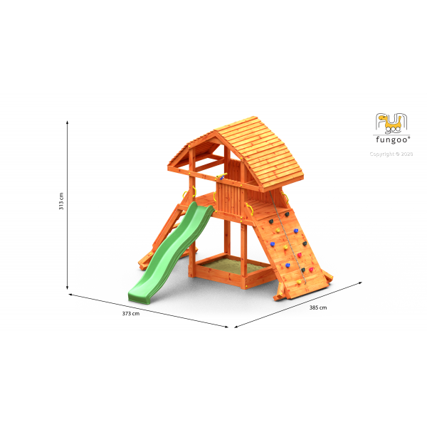 Wieża drewniana Giant Teak Fungoo