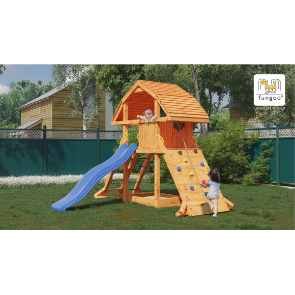 Wieża drewniana Giant Teak Fungoo