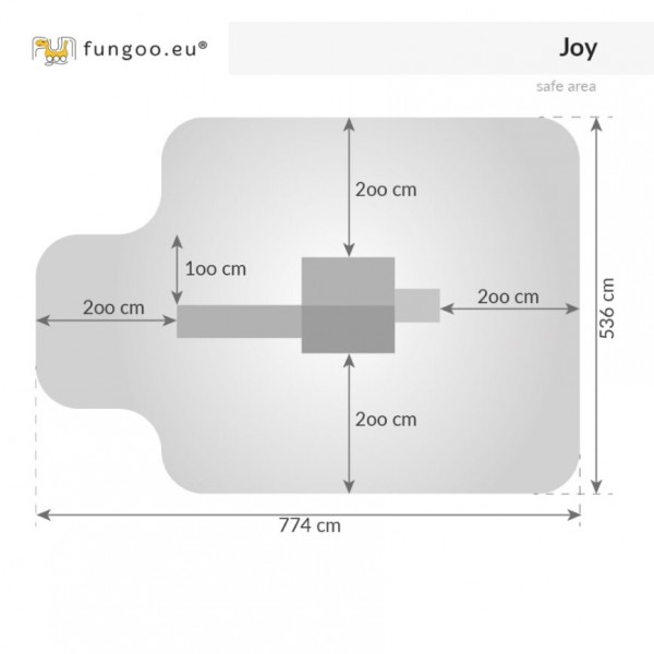 Wieża drewniana Joy Teak Fungoo