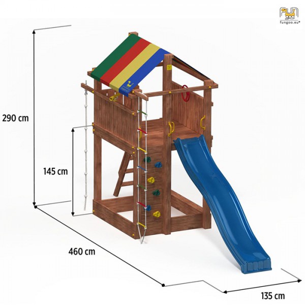 Wieża drewniana Paradise Fungoo