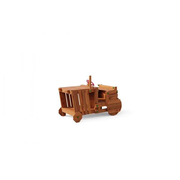 Plac zabaw Simple Tractor teak Funky