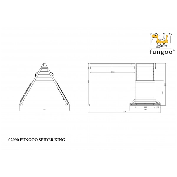 Plac zabaw Spider King Teak Fungoo