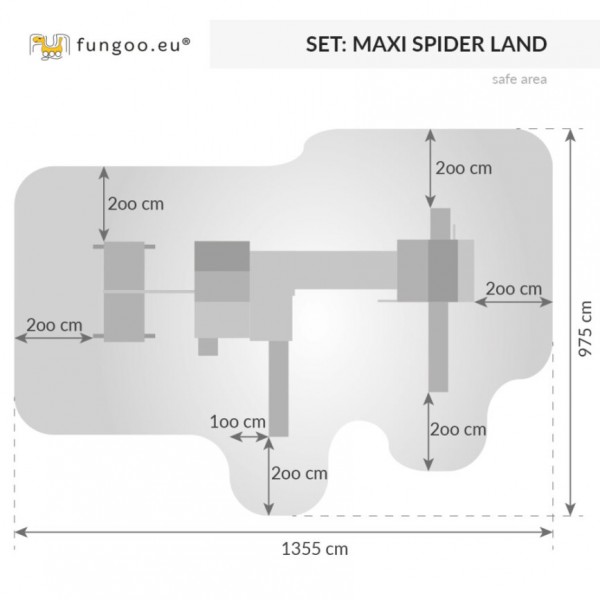 Plac zabaw Maxi Spider Land Fungoo