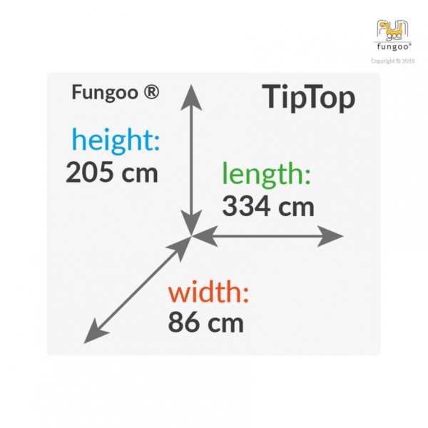 Wieża Tip Top Teak Fungoo