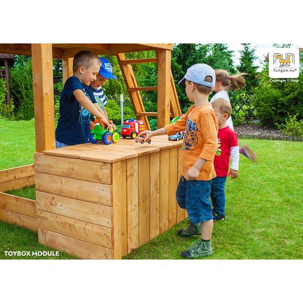 Plac zabaw Fortress ToyBox Teak Fungoo