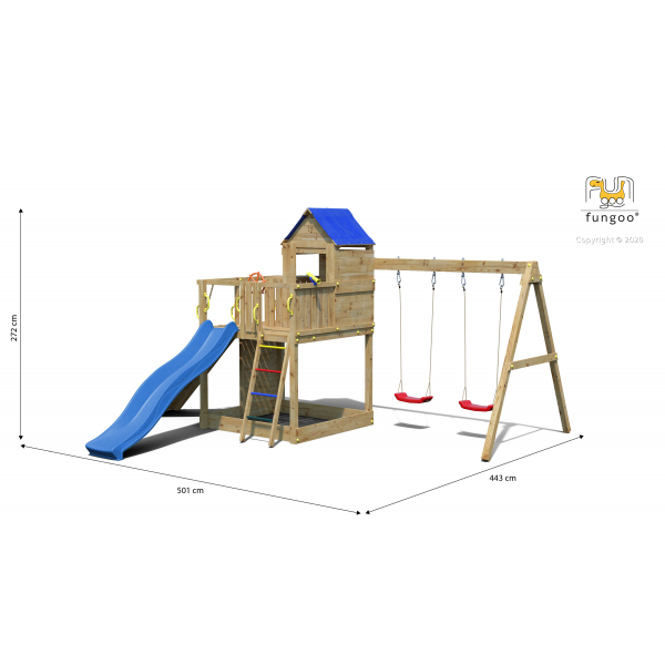 Plac zabaw TreeHouse Fungoo 
