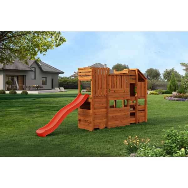 Plac Zabaw Funky Kid Camper Teak