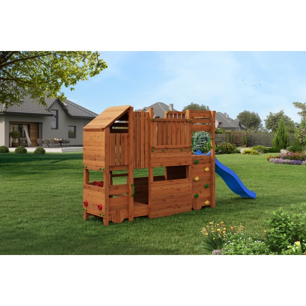 Plac Zabaw Funky Kid Camper Teak