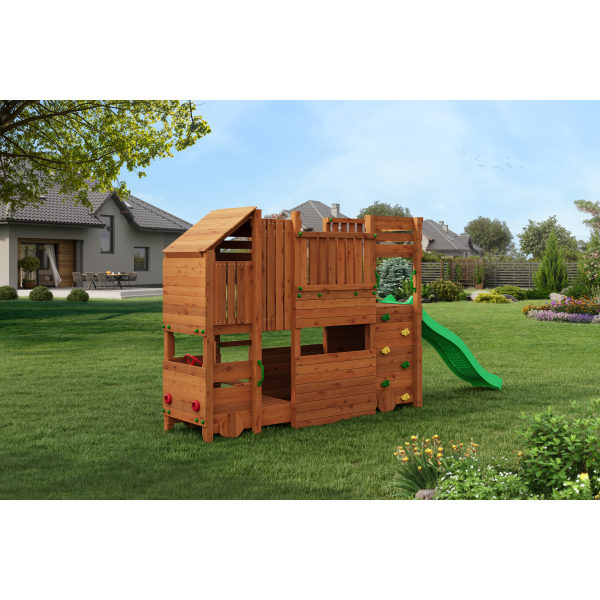 Plac Zabaw Funky Kid Camper Teak