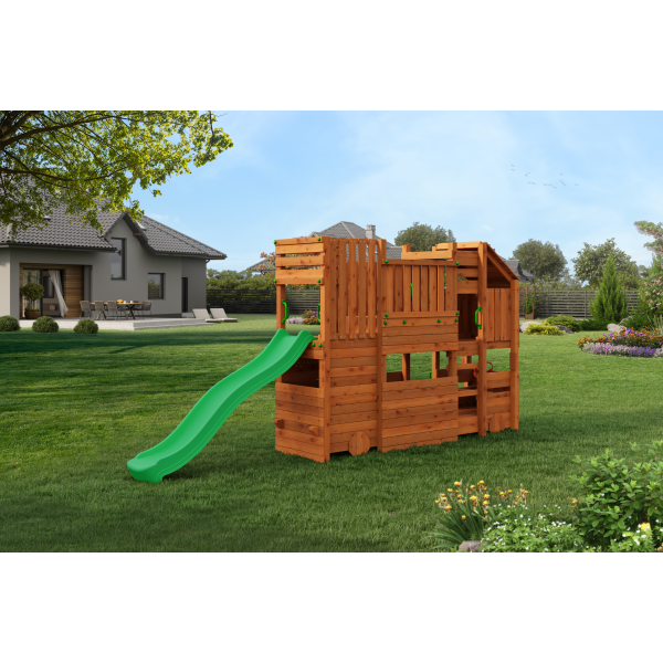 Plac Zabaw Funky Kid Camper Teak