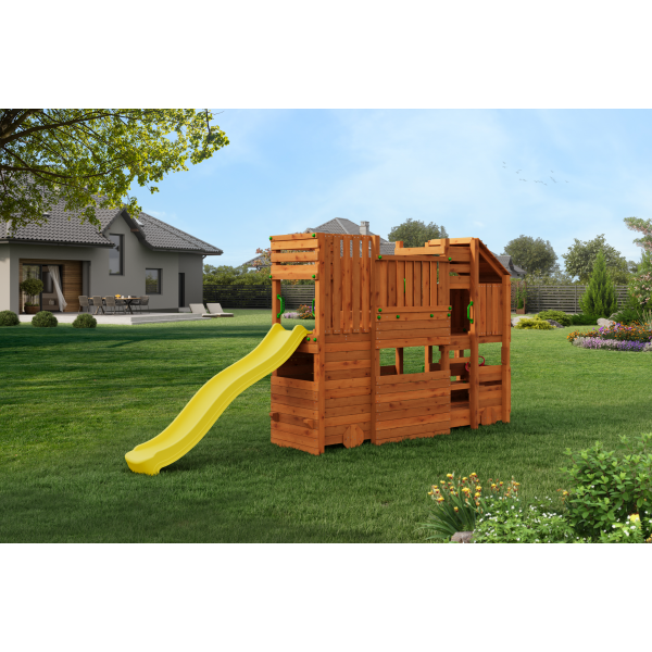 Plac Zabaw Funky Kid Camper Teak