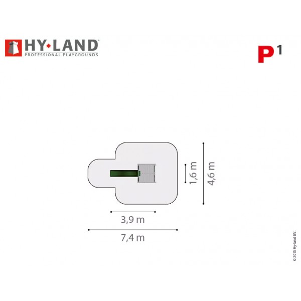 Plac zabaw Project I zestaw HY LAND