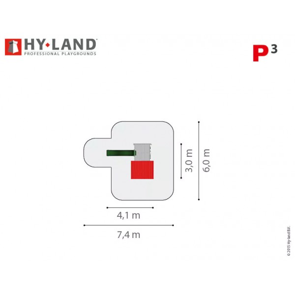 Plac zabaw Project III zestaw HY LAND