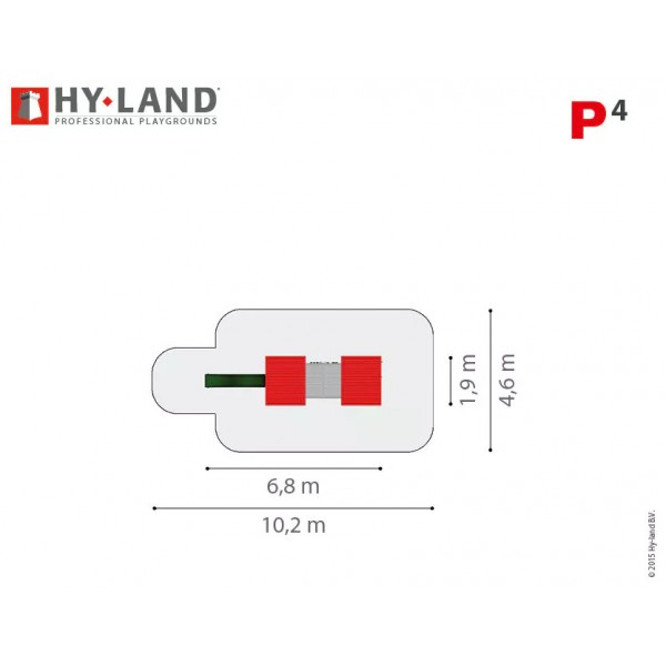 Plac zabaw Project IV zestaw HY LAND