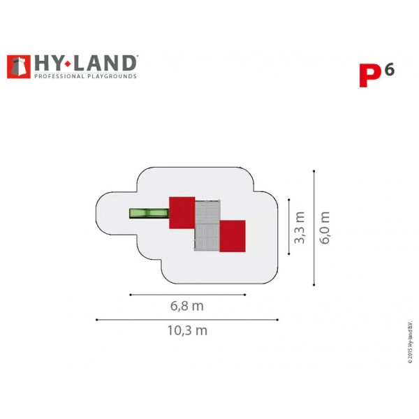 Plac zabaw Project VI zestaw HY LAND