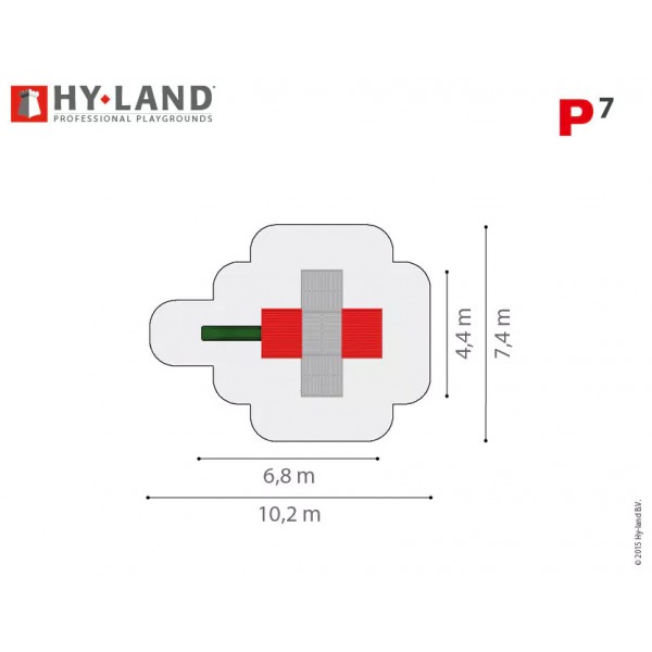 Plac zabaw Project VII zestaw HY LAND
