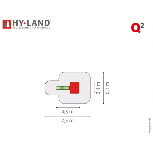 Plac zabaw Project Q2 zestaw HY LAND