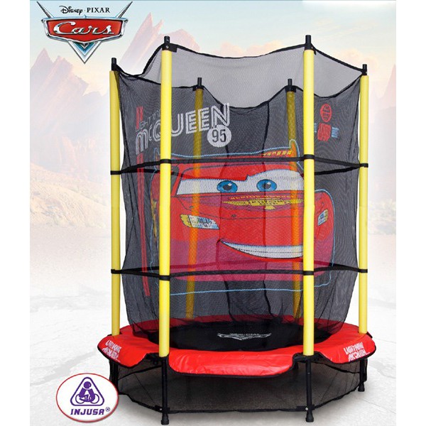 Trampolina z siatką Cars Auta Injusa