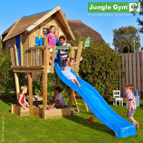 Domek  Crazy Playhouse na platformie XL Jungle Gym