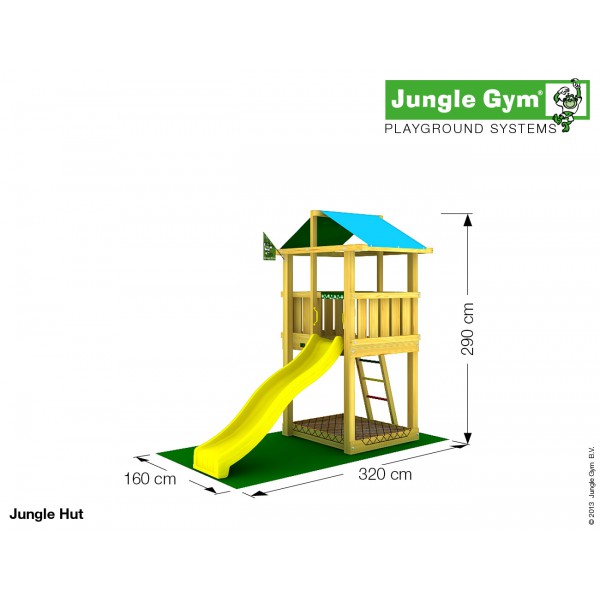 Plac zabaw Jungle Hut Jungle Gym