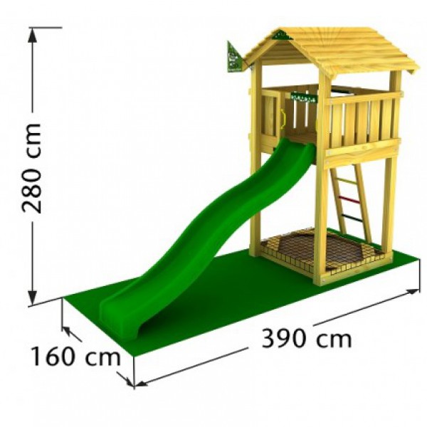 Plac zabaw Jungle Cottage Jungle Gym