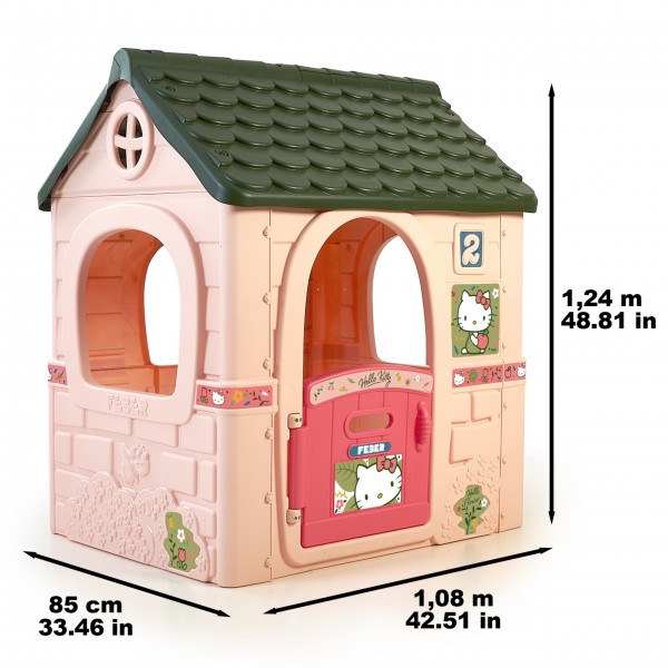 Domek Ogrodowy dla Dzieci HELLO KITTY FEBER