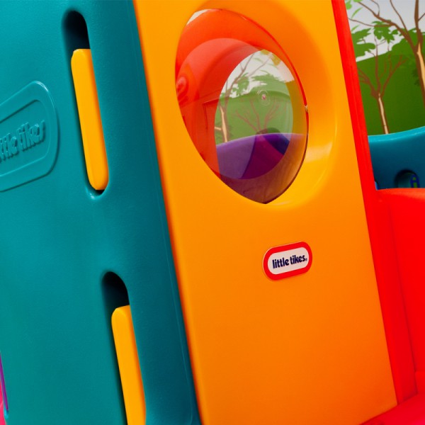 Little Tikes Wielki Plac Zabaw Olbrzym ze Zjeżdżalniami