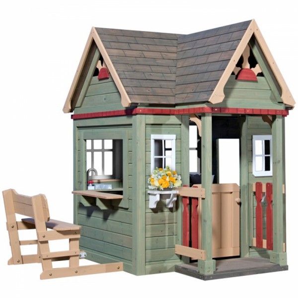 Drewniany domek dla dzieci Victorian Inn Backyard Discovery